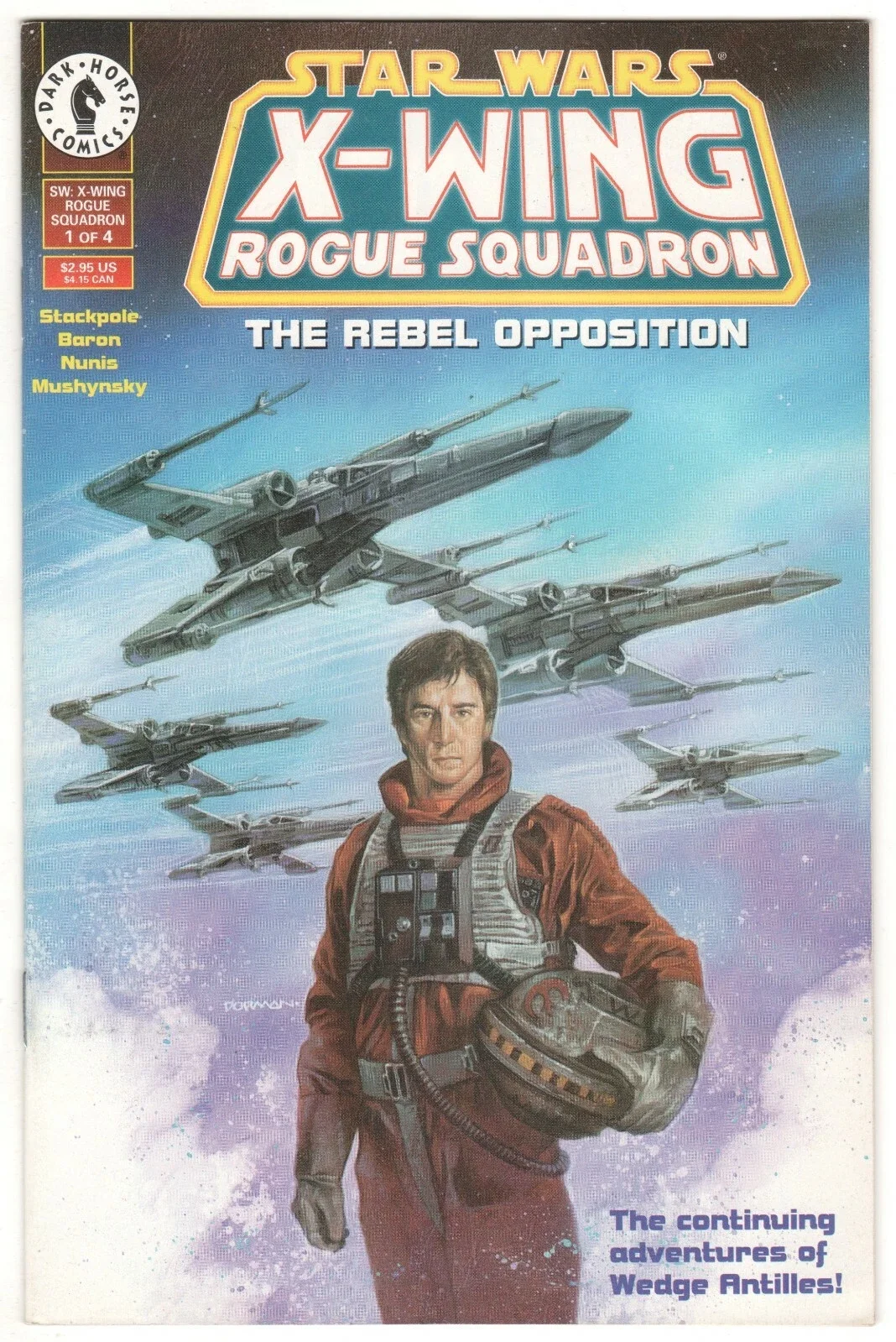 Star Wars X-Wing Rogue Squadron #1 Comic Book