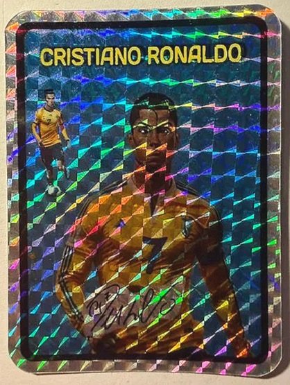 2003-04 Cristiano Ronaldo Jewel RC Vending Sticker