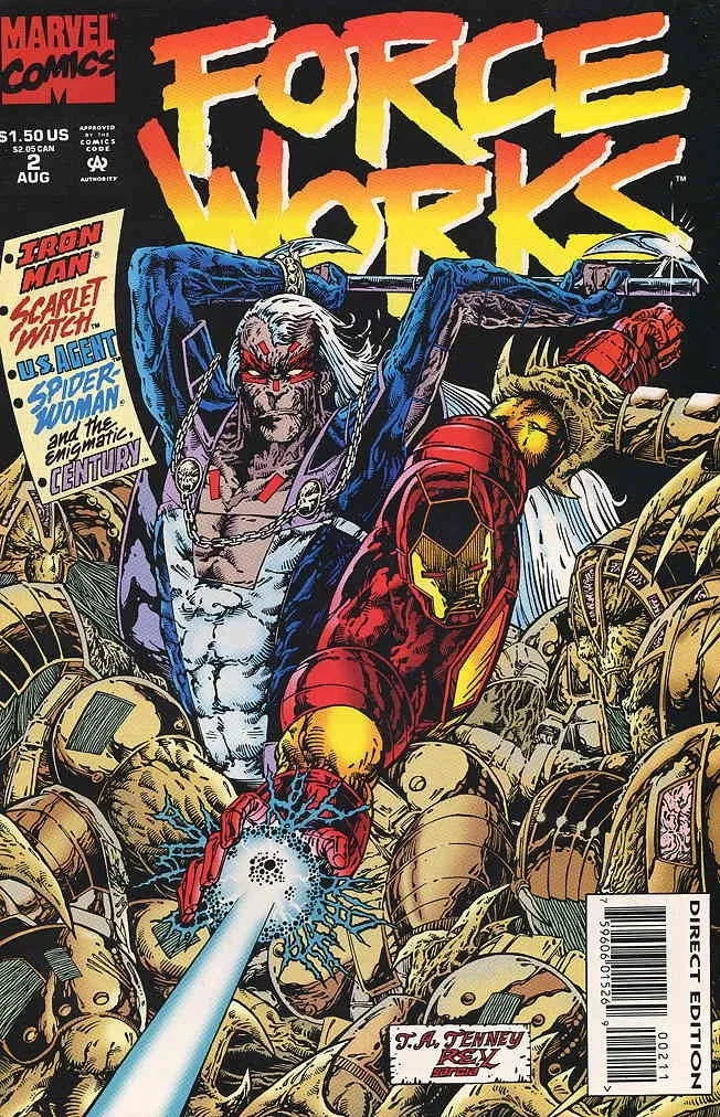 Force Work Marvel Aug. #2 Comic Book - NM+ Newsstand Edition