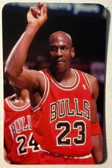 Michael Jordan 1992 Promo Basketball Mini Card