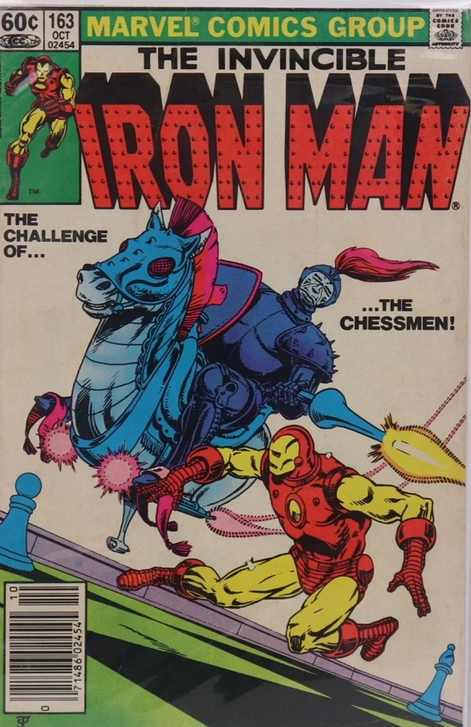 Iron Man The Invincible Marvel Oct 1982 Comic