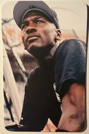 Michael Jordan 1994 Sox Rookie Promo Baseball Card