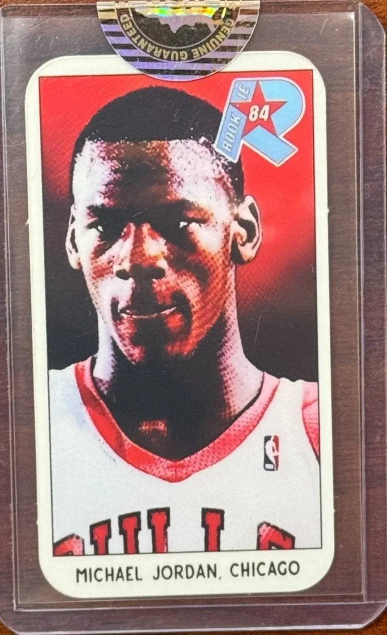 1984 Michael Jordan RC Rookie Mini Basketball Card