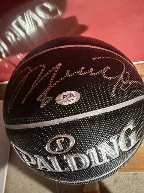 Michael Jordan Autograph PSA Signed Basketball
