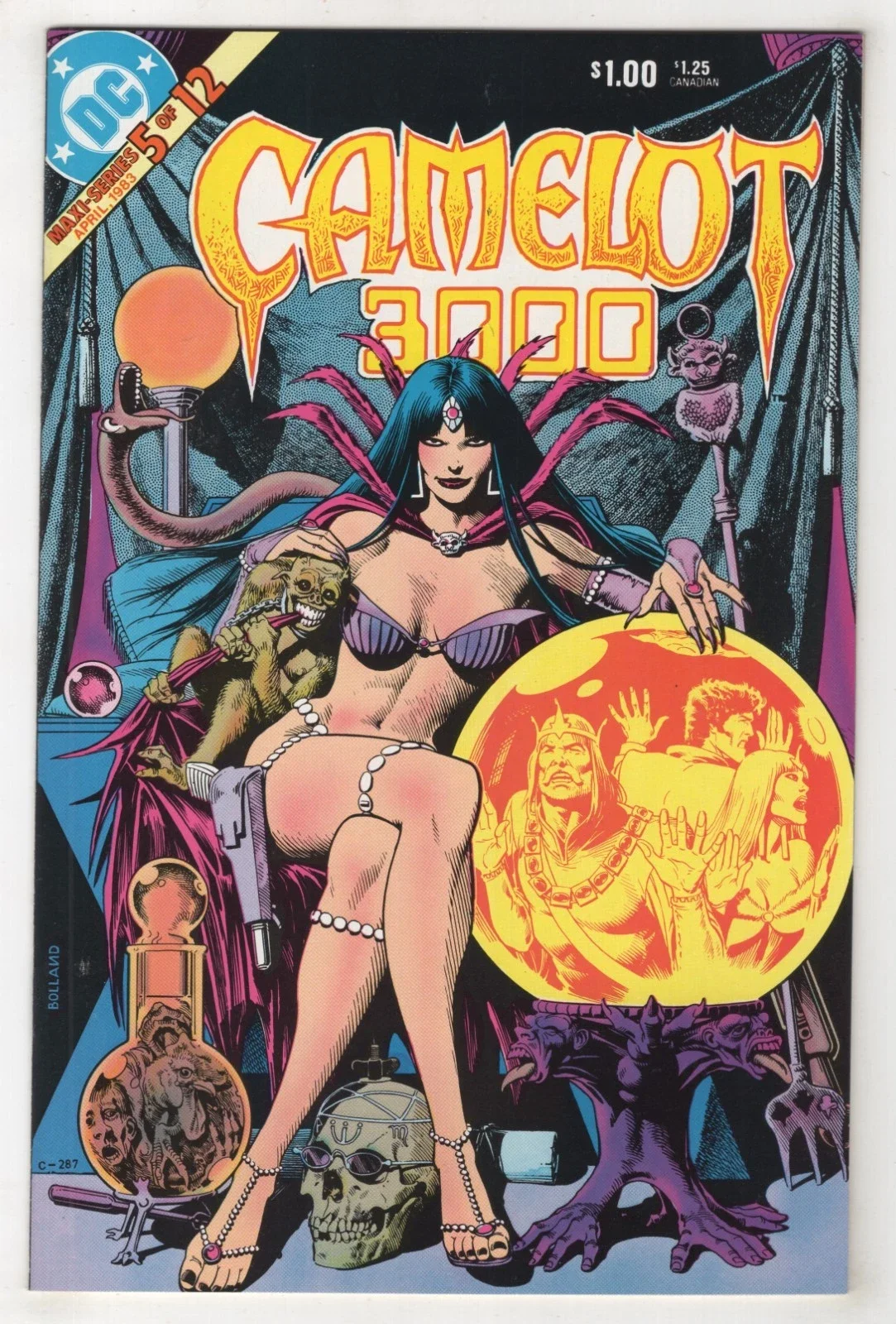 Camelot 3000 #5 DC Comics April 1983 - Unread Newsstand Edition
