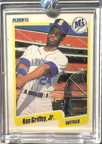 Ken Griffey Jr 1990 Fleer Baseball Card
