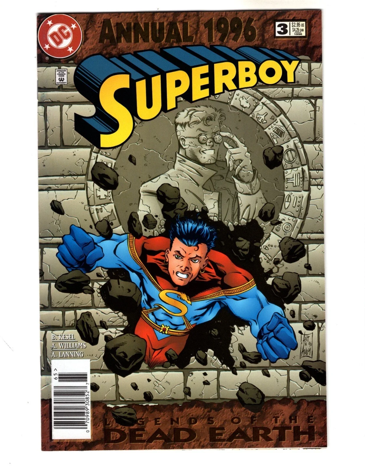 Superboy: Legends of the Dead Earth 1996 #3 (DC Comics)