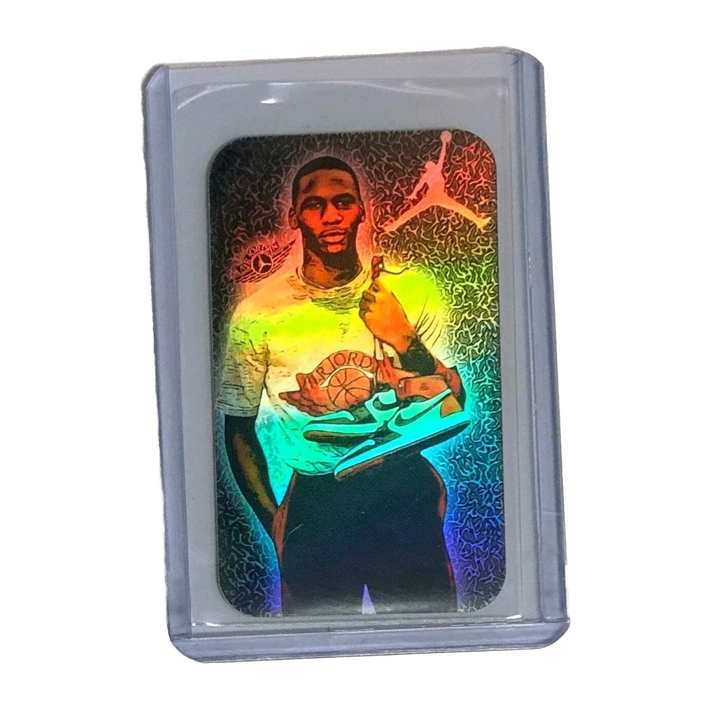 Michael Jordan 1984 Rookie RC Refractor Mini Promo Card