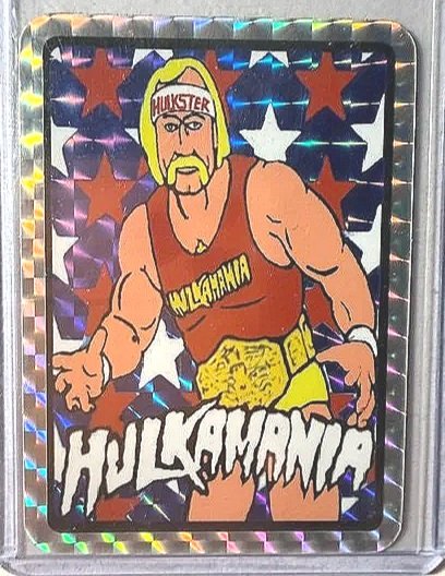 Hulk Hogan Vintage Prism Wrestling Sticker