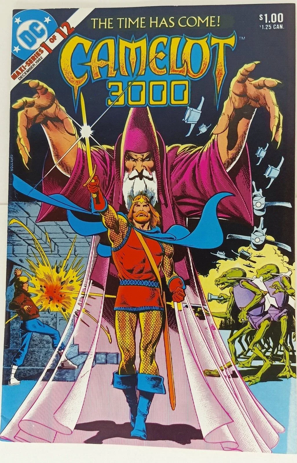 Camelot 3000 #1 Comic Book Dec 1982 - Unread Newsstand Edition