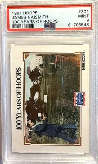 1991 PSA 9 Hoops James Naismith Basketball Card