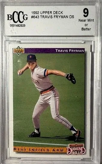 Travis Fryman 1992 BCCG 9 Upper Deck #643 Card