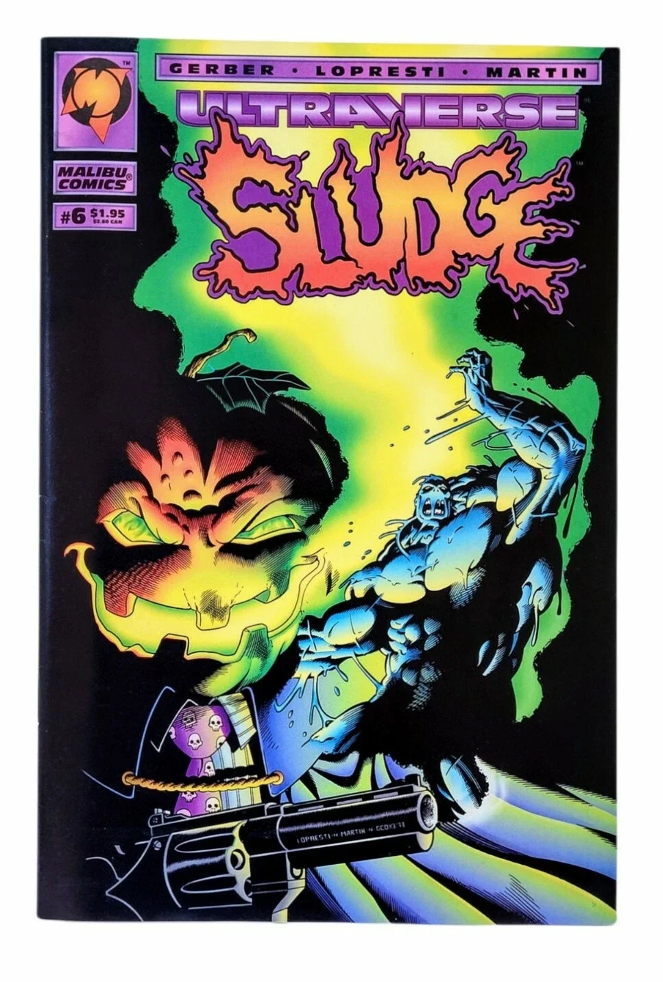 Ultraverse Sludge Malibu Comics #6 - Unread Newsstand Edition