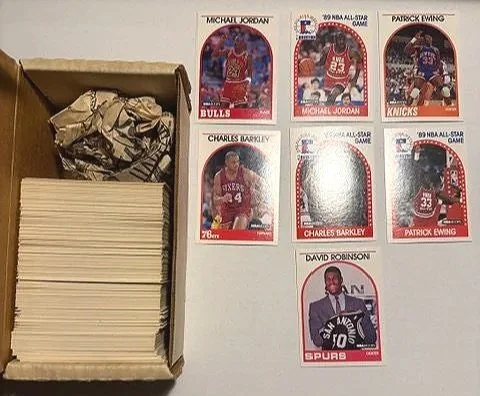 1989-90 Basketball Hoops Complete Set - Robinson Rookie