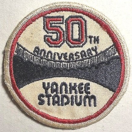 1973 Yankees 50th Anniversary Patch