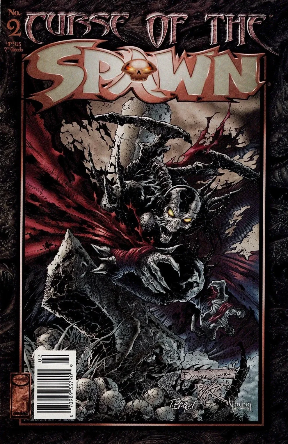 Curse Of The Spawn #2 Unread Newsstand Edition