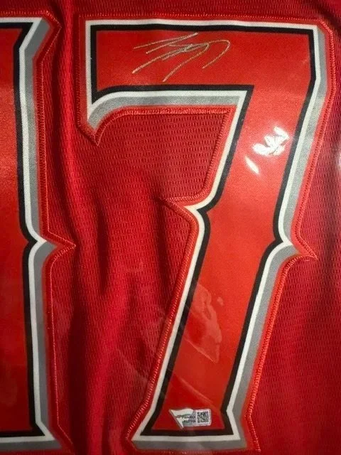 Shohei Ohtani Autographed Red Angels Jersey - Fanatics Certified