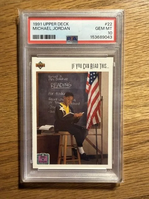 Michael Jordan 1991 Upper Deck #22 PSA 10
