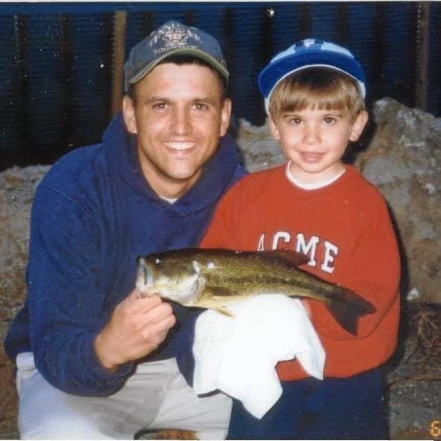 June 4, 1996 - Robbie and Rob Fishing
