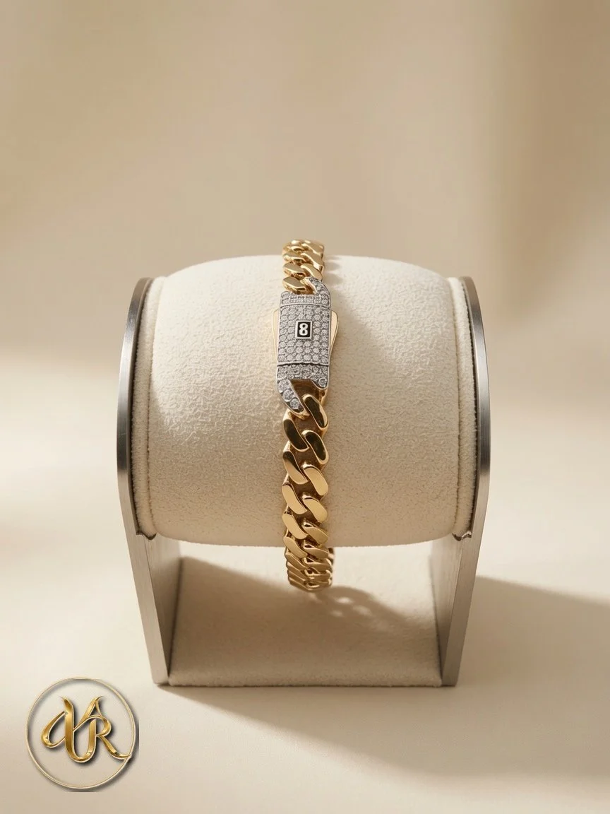 Imperial Curb Bracelet – Hollow 14K Gold