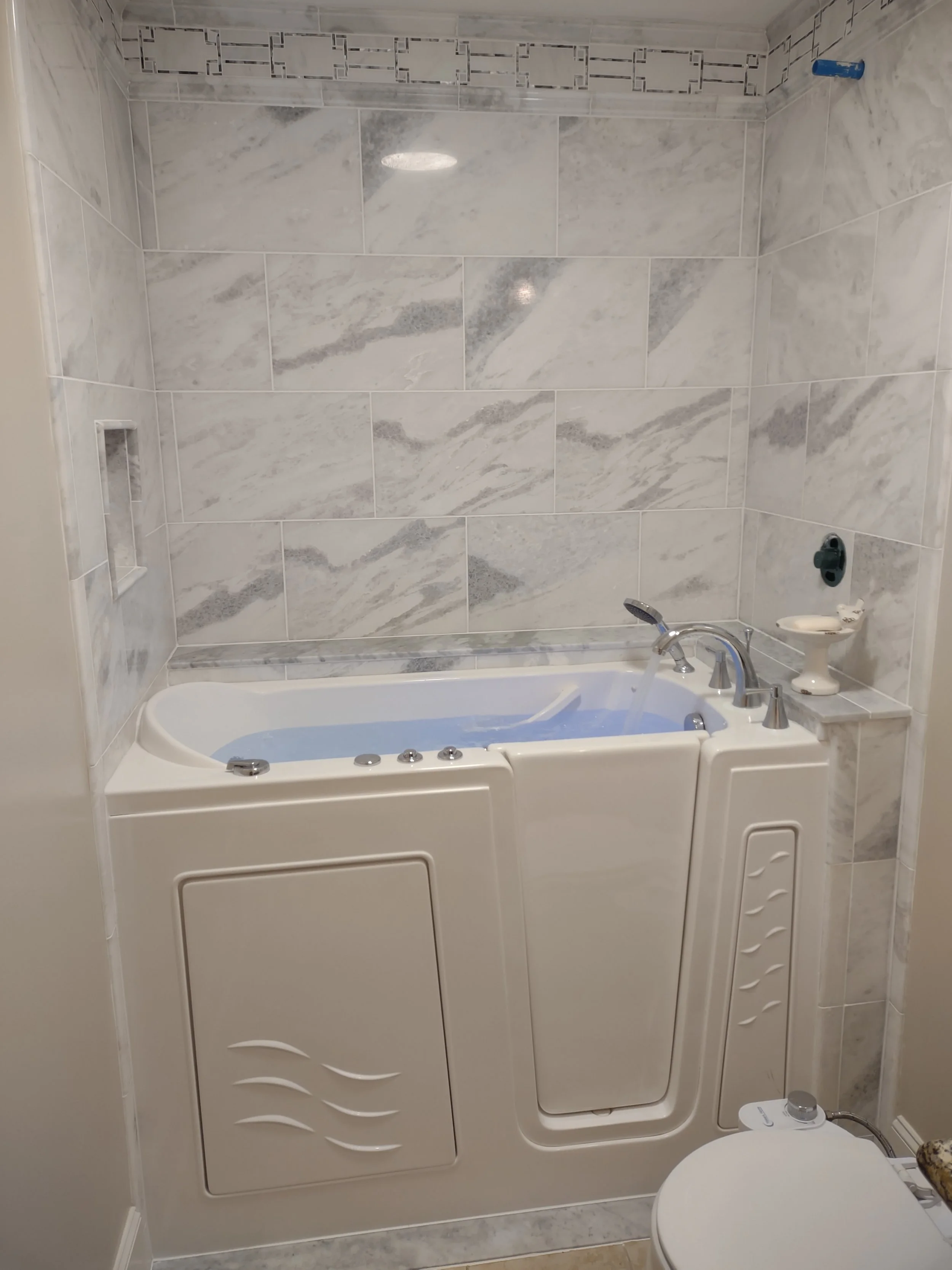 Custom Shower and hot tub combination remodel 