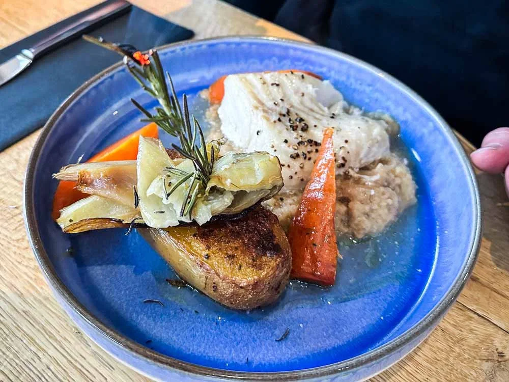 Eyri Restaurant fish dish