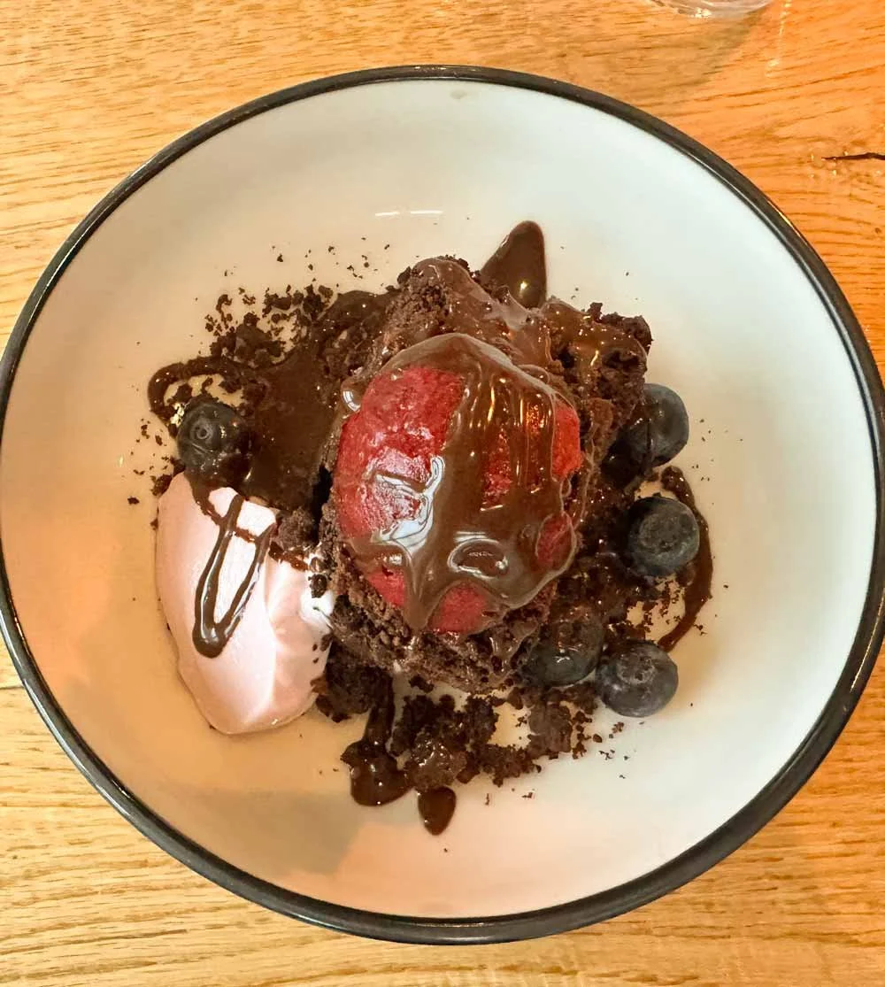 Eyri Restaurant dessert