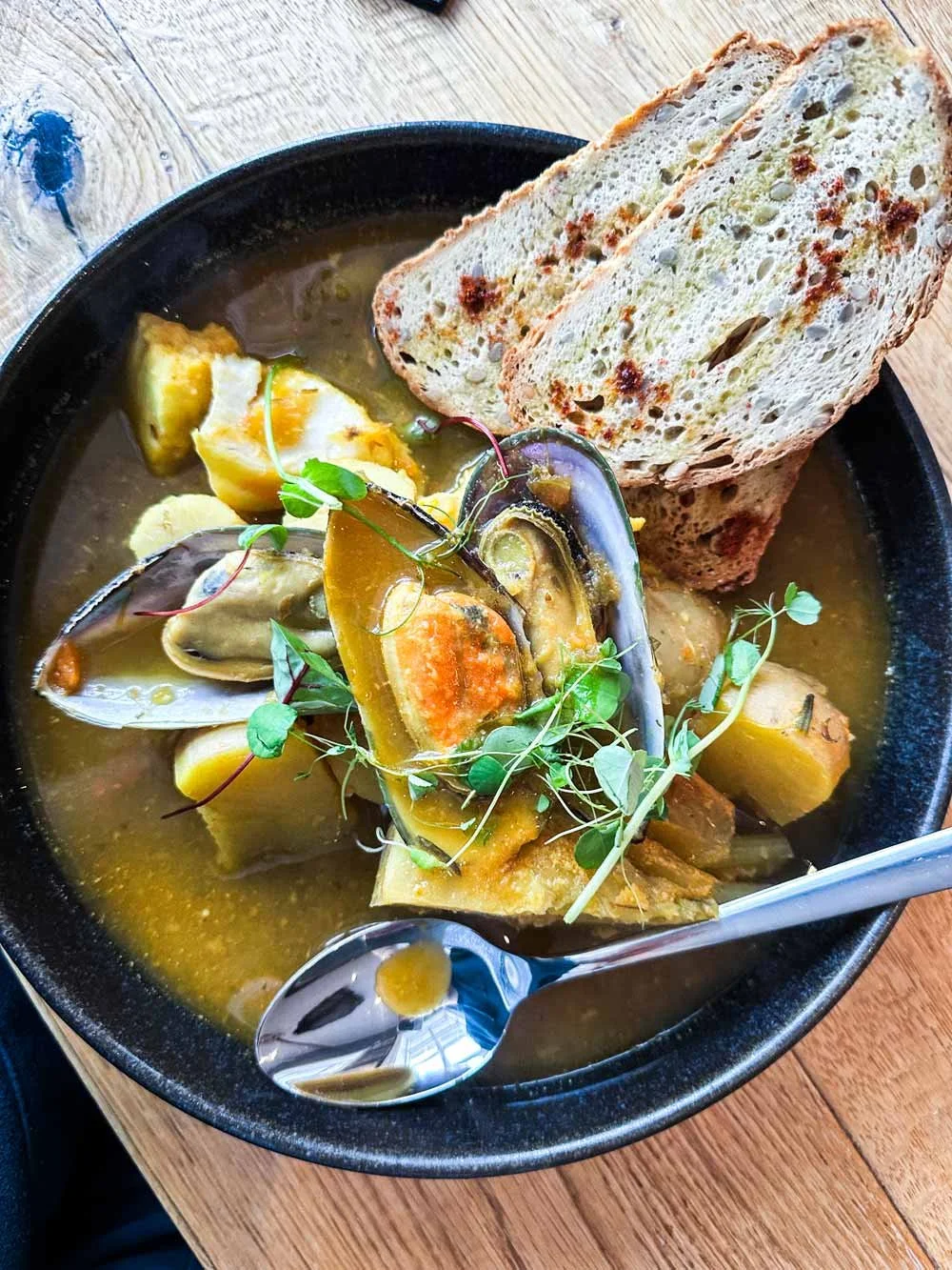 Eyri Restaurant Clams