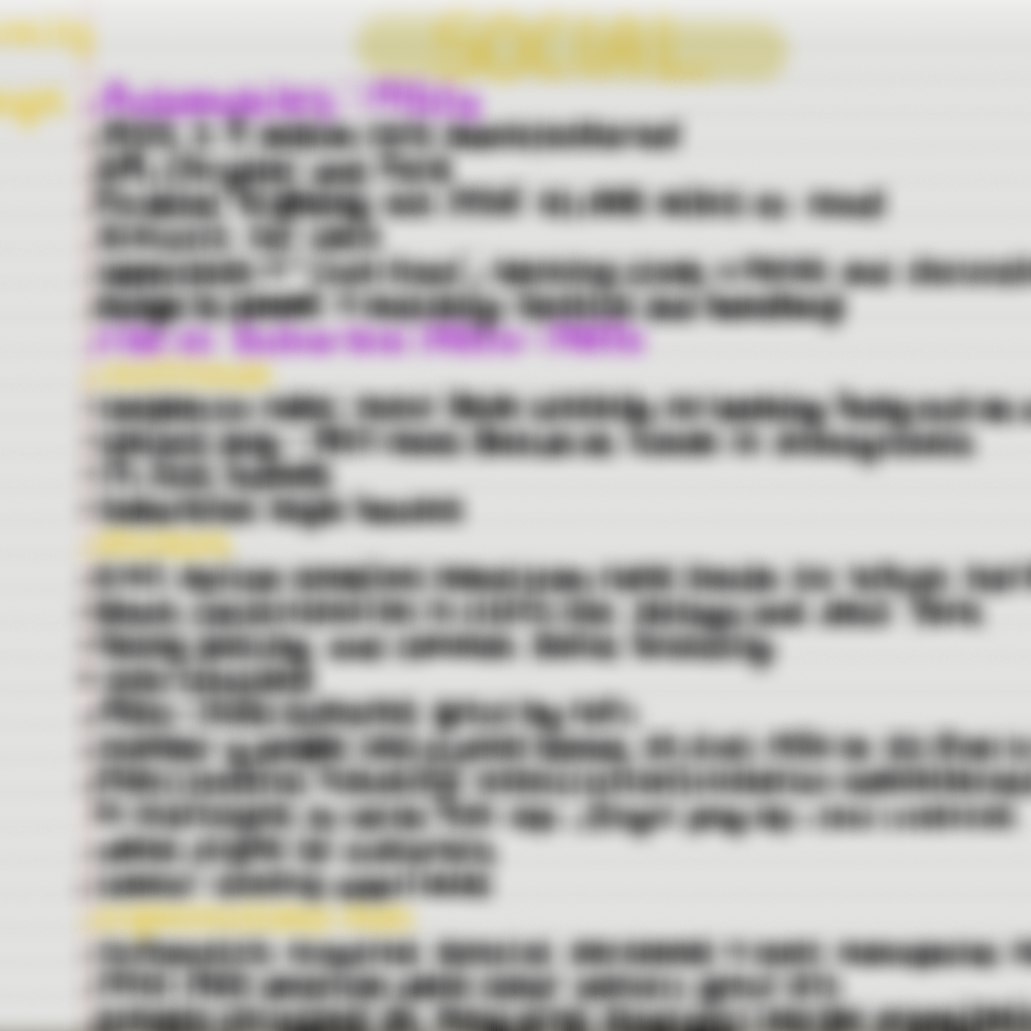 US Conformity and challenge notes