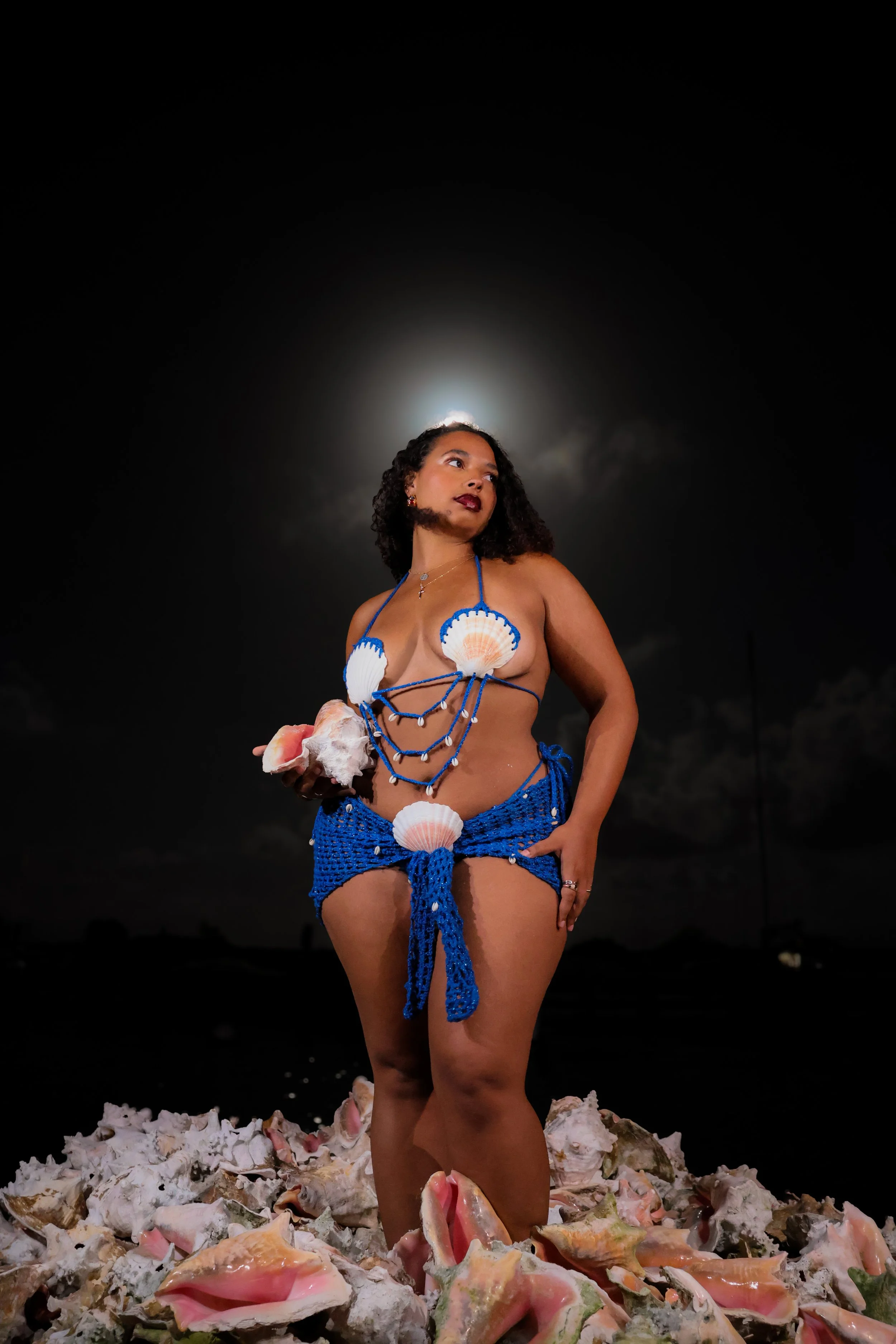 Paréo Nass | Bleu Lumi