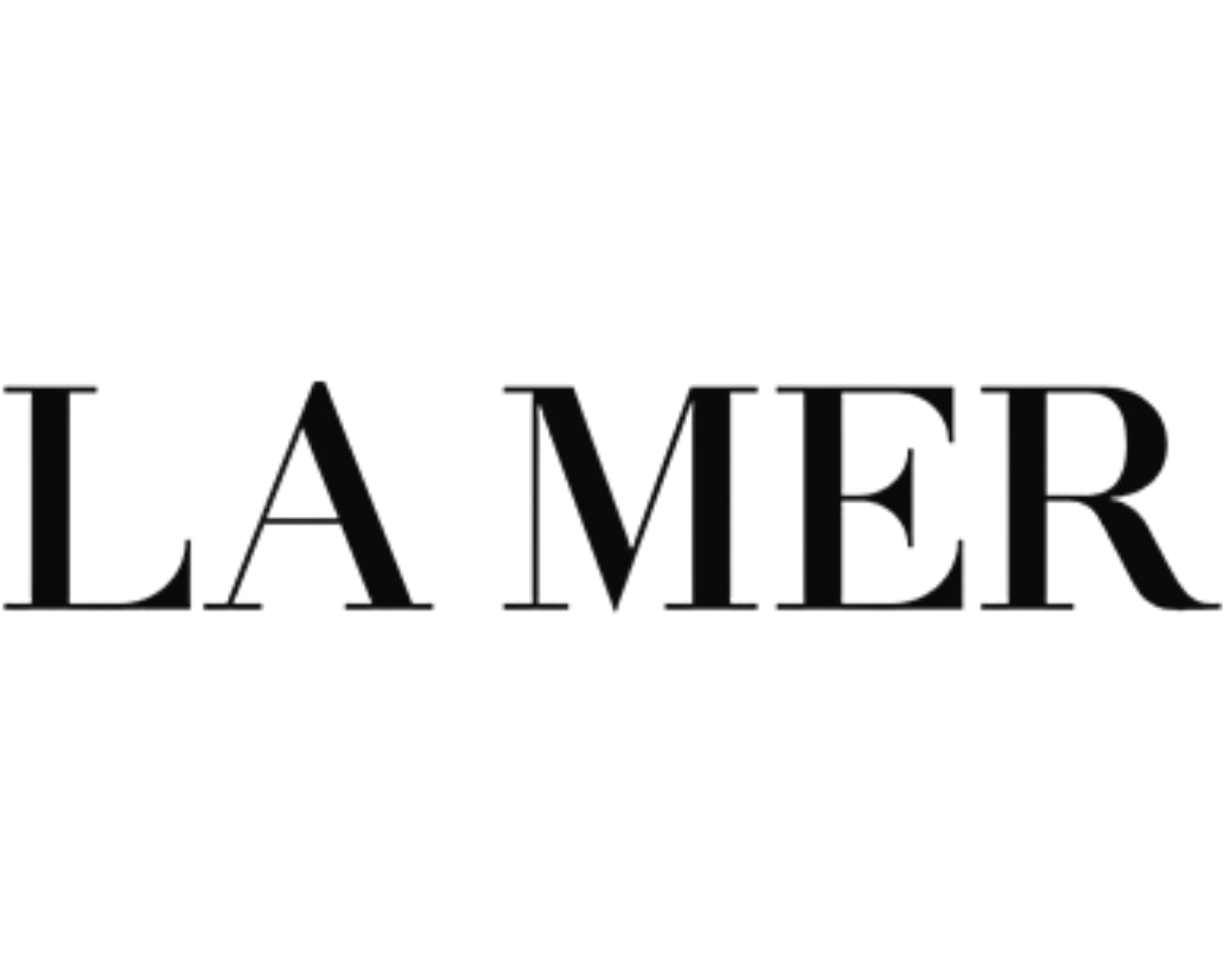 Dark logo of the brand luxury beauty brand LA MER