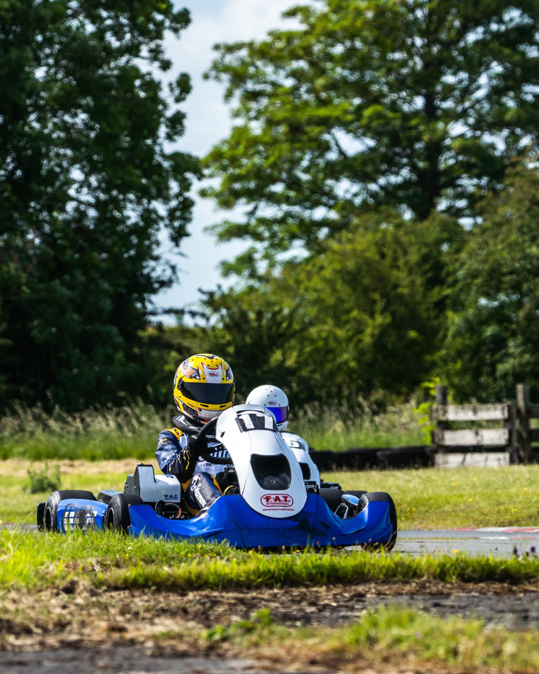 Competitive kart racer focused on driver development and performance