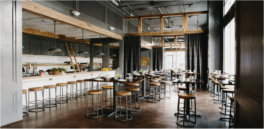 Saltyard Atlanta restaurant interior - Elle PR PR and social media campaign results