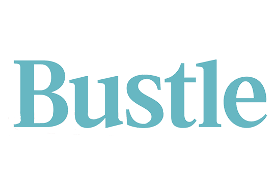 Bustle logo - Elle PR client coverage.