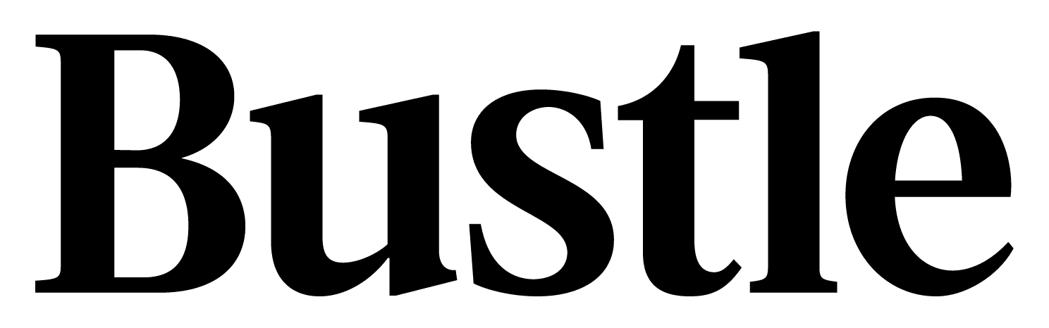 Bustle logo — Elle PR client media placement