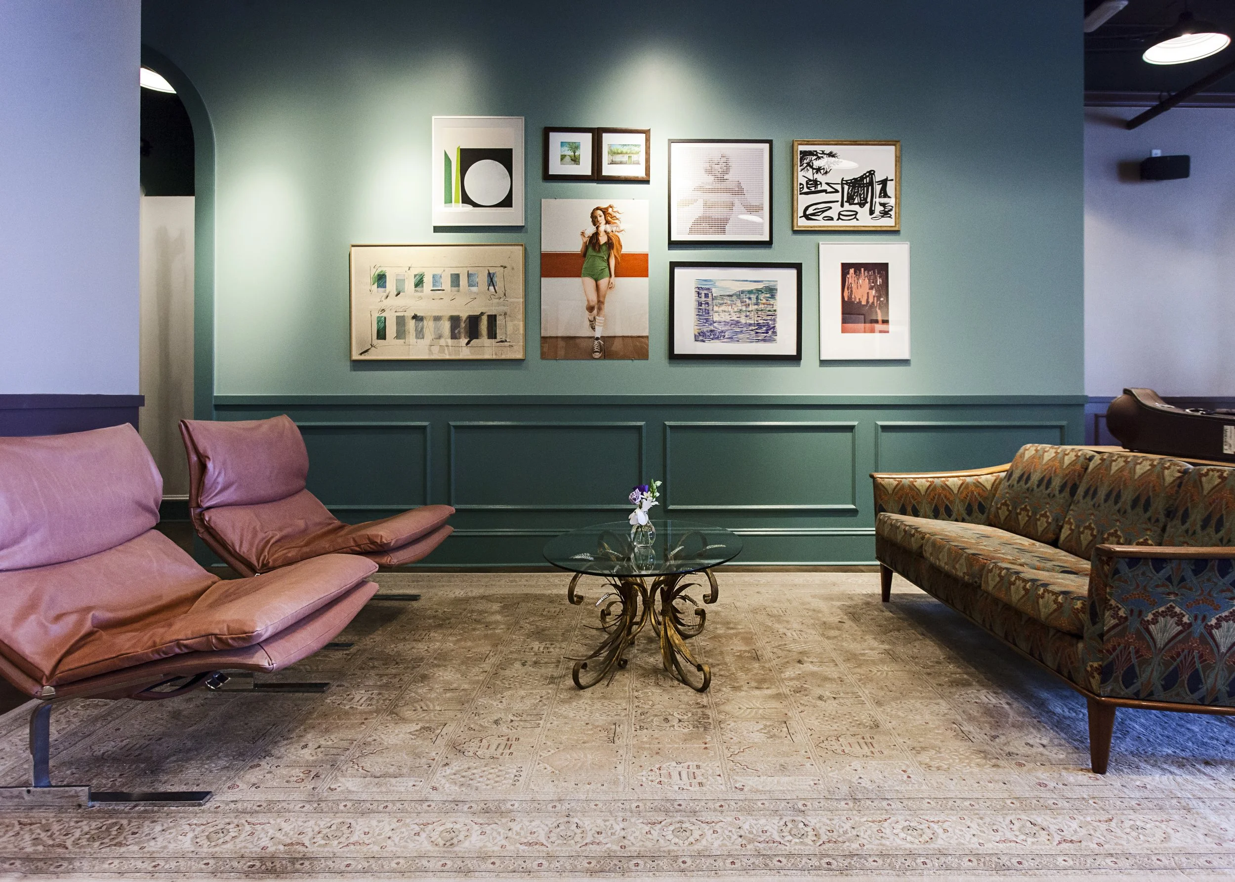 No18 Atlanta luxury members club interior — Elle PR U.S. launch campaign client
