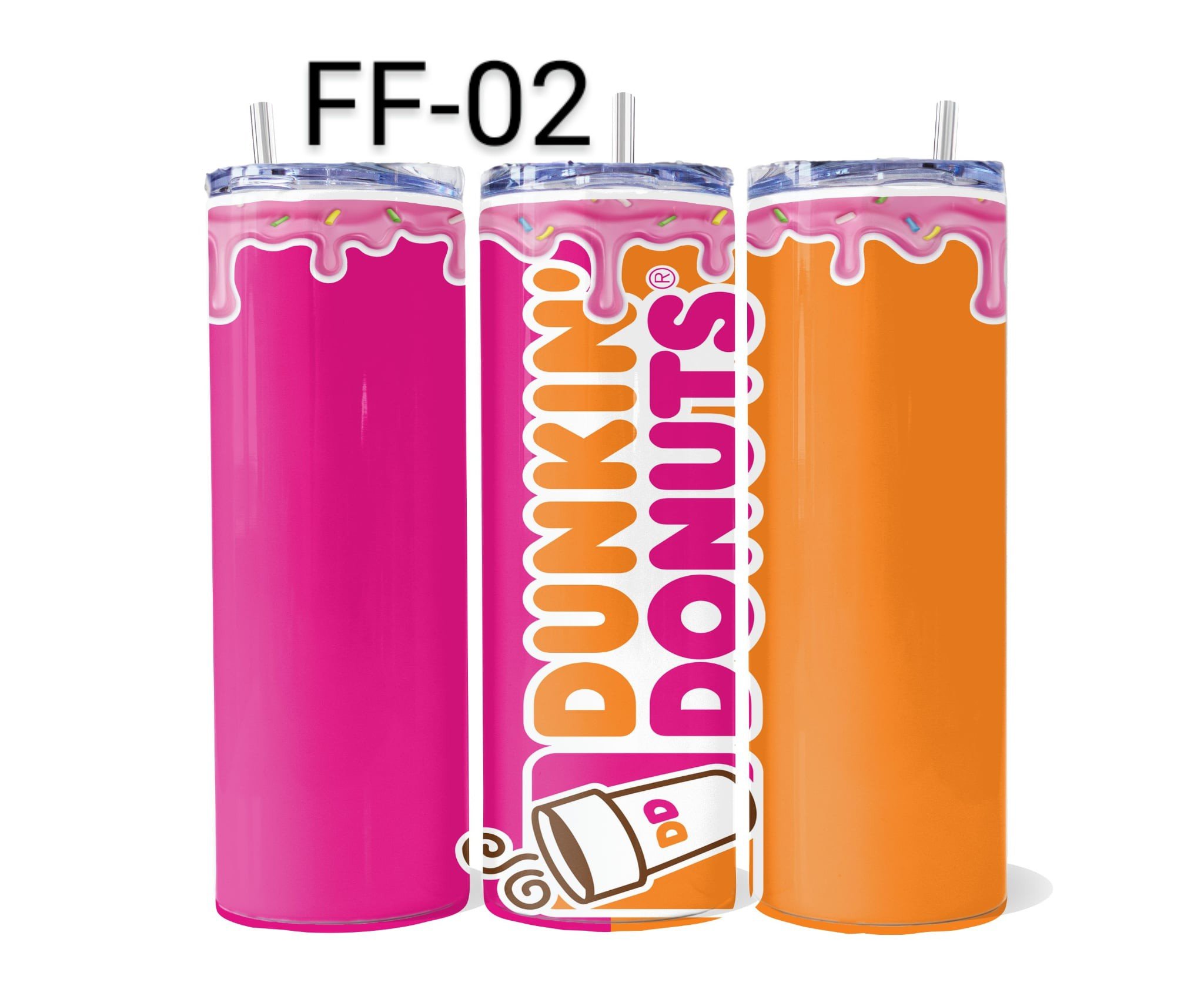 Fast Food Sublimation Tumbler