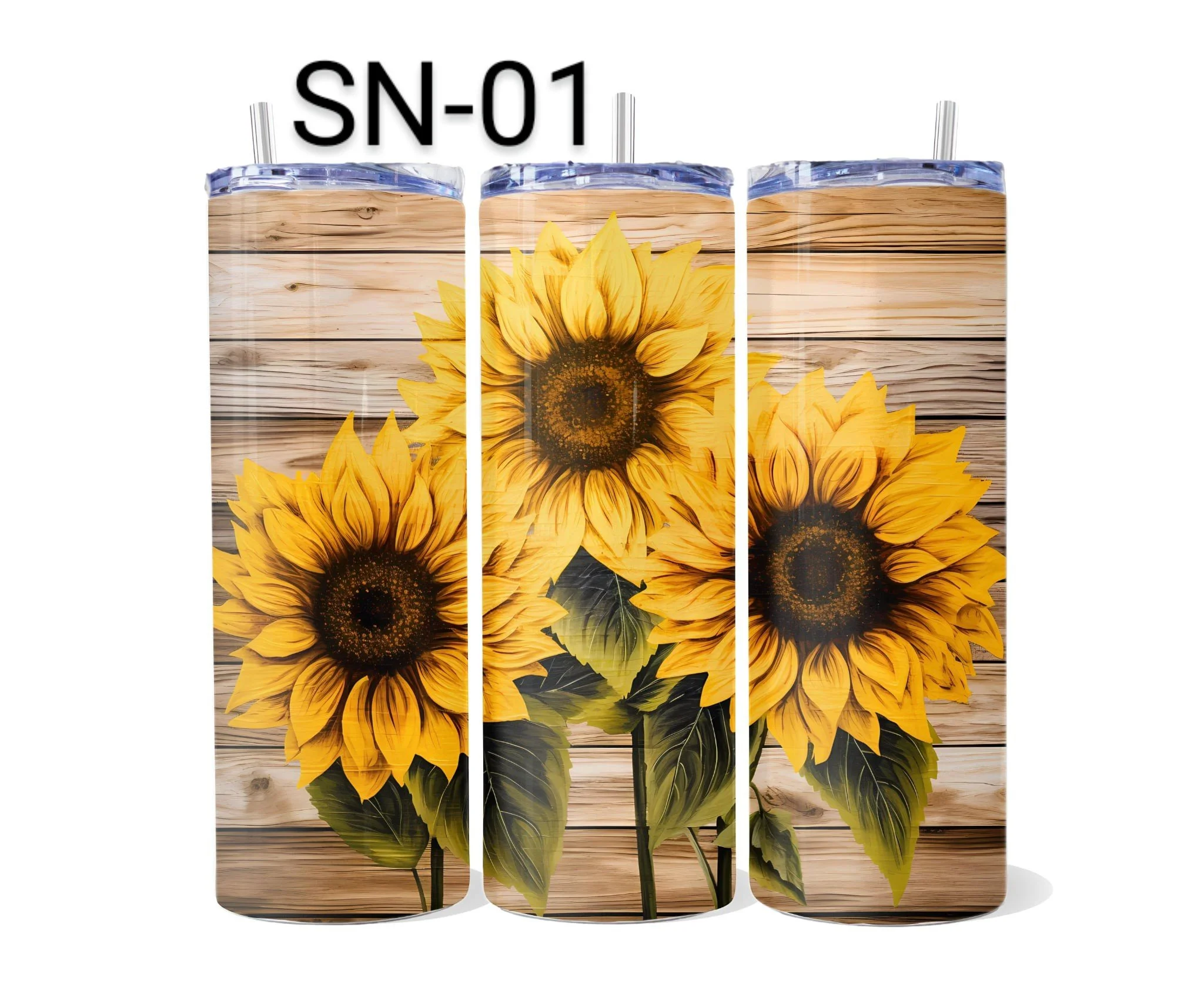 Sunflower Sublimation Tumbler