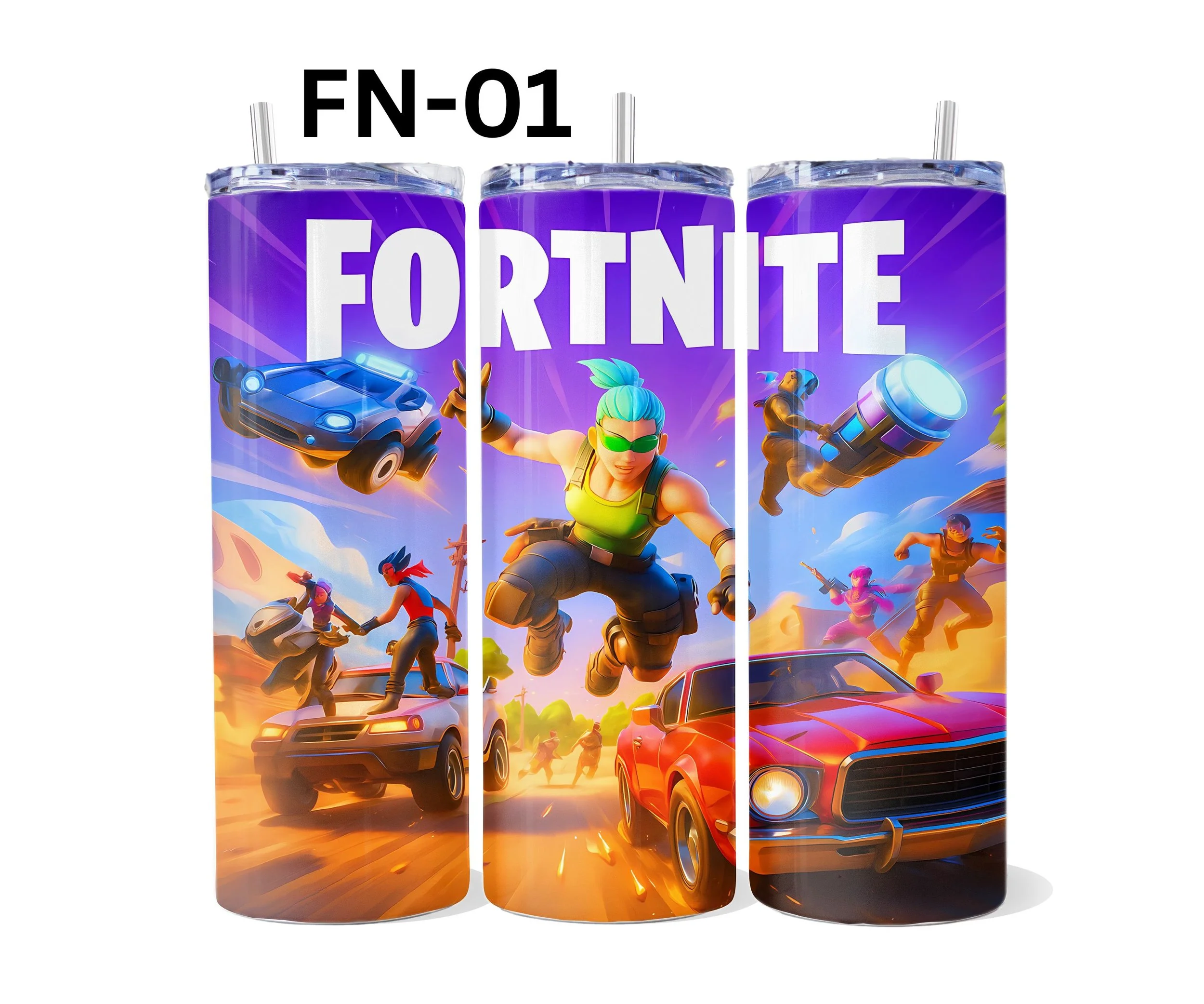 Video Game Sublimation Tumbler