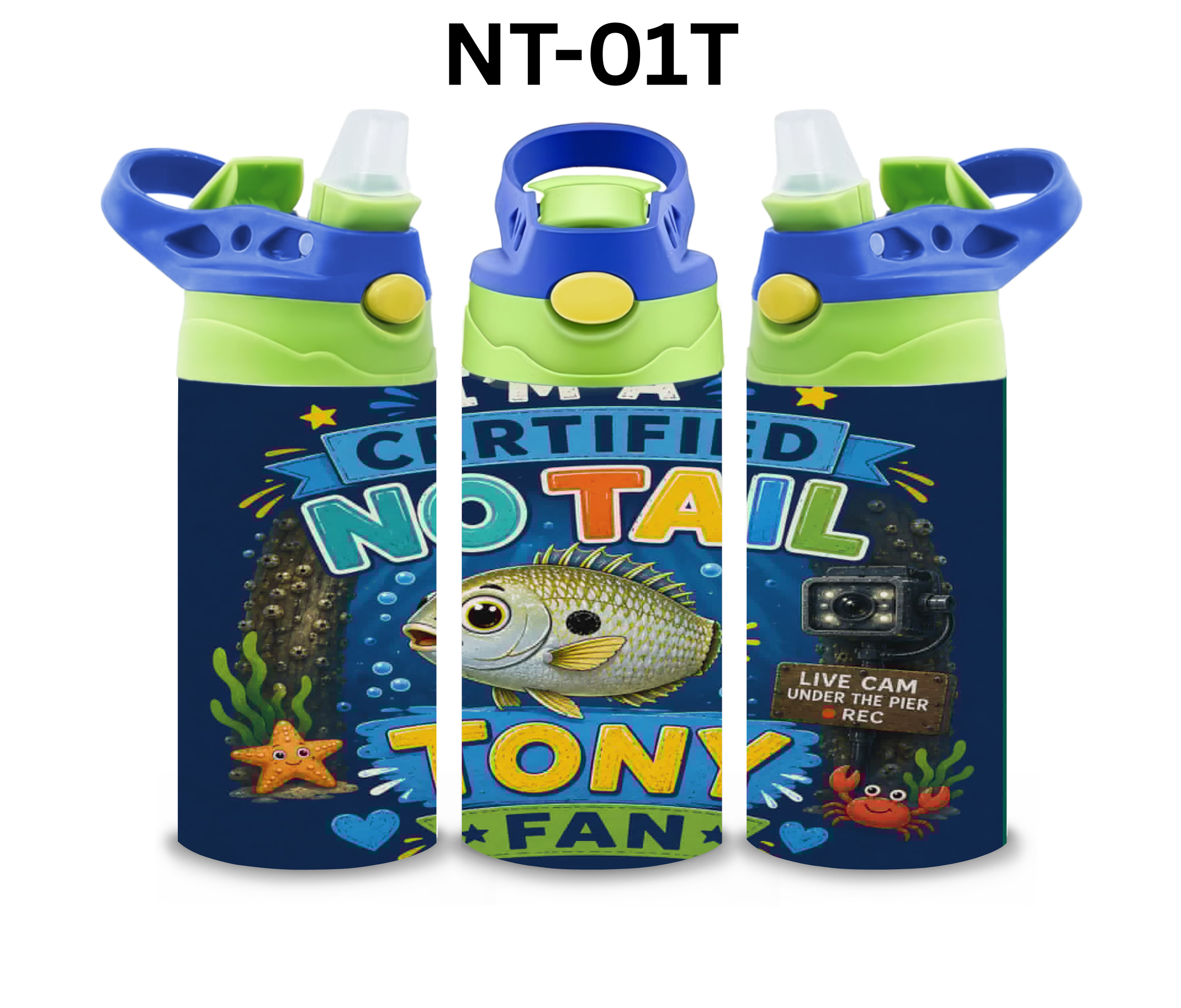 No Tail Tony Sublimation Tumbler