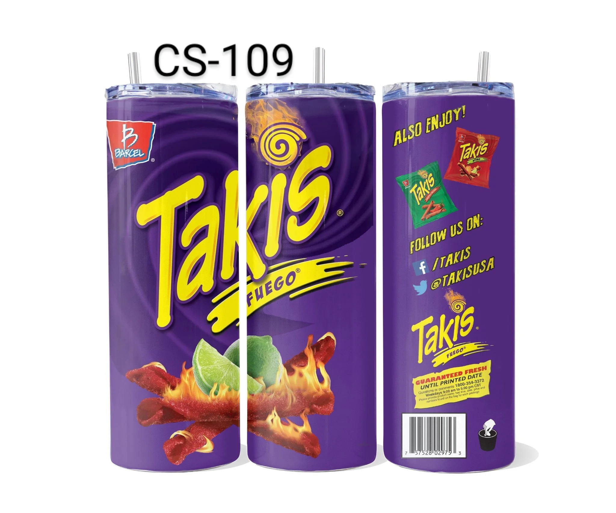 Candy & Snacks Sublimation Tumbler