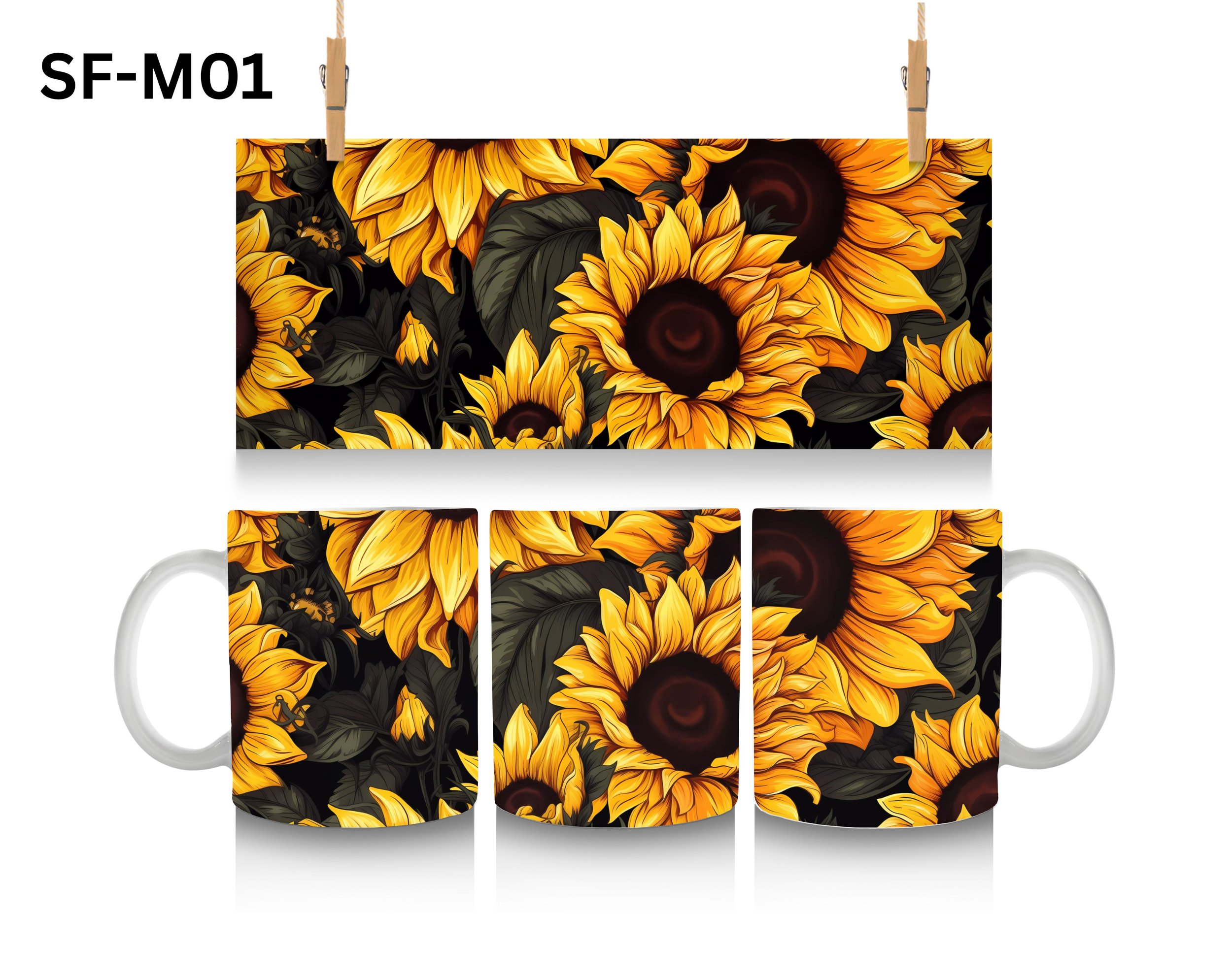 Sunflower Coffee Mug, Color Changing Mug, Iced Coffee Cup, Stainless Steel