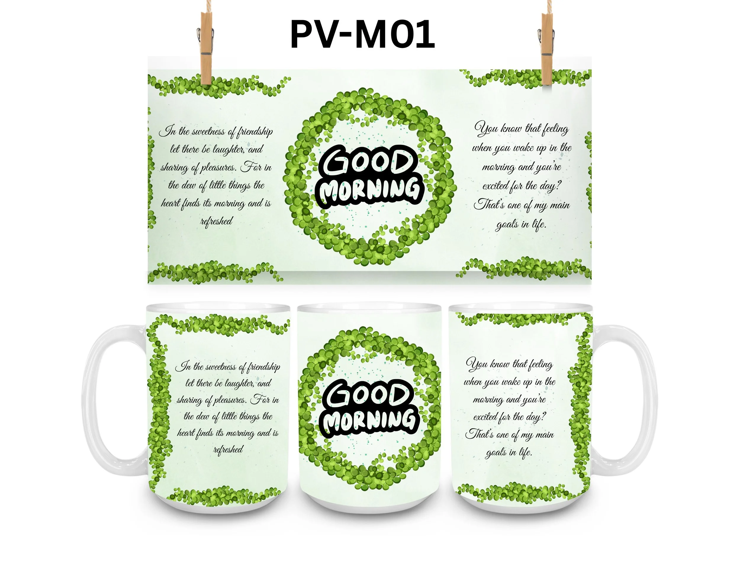 Positive Affirmations Coffee Mug, Color Changing Mug, Iced Coffee Cup