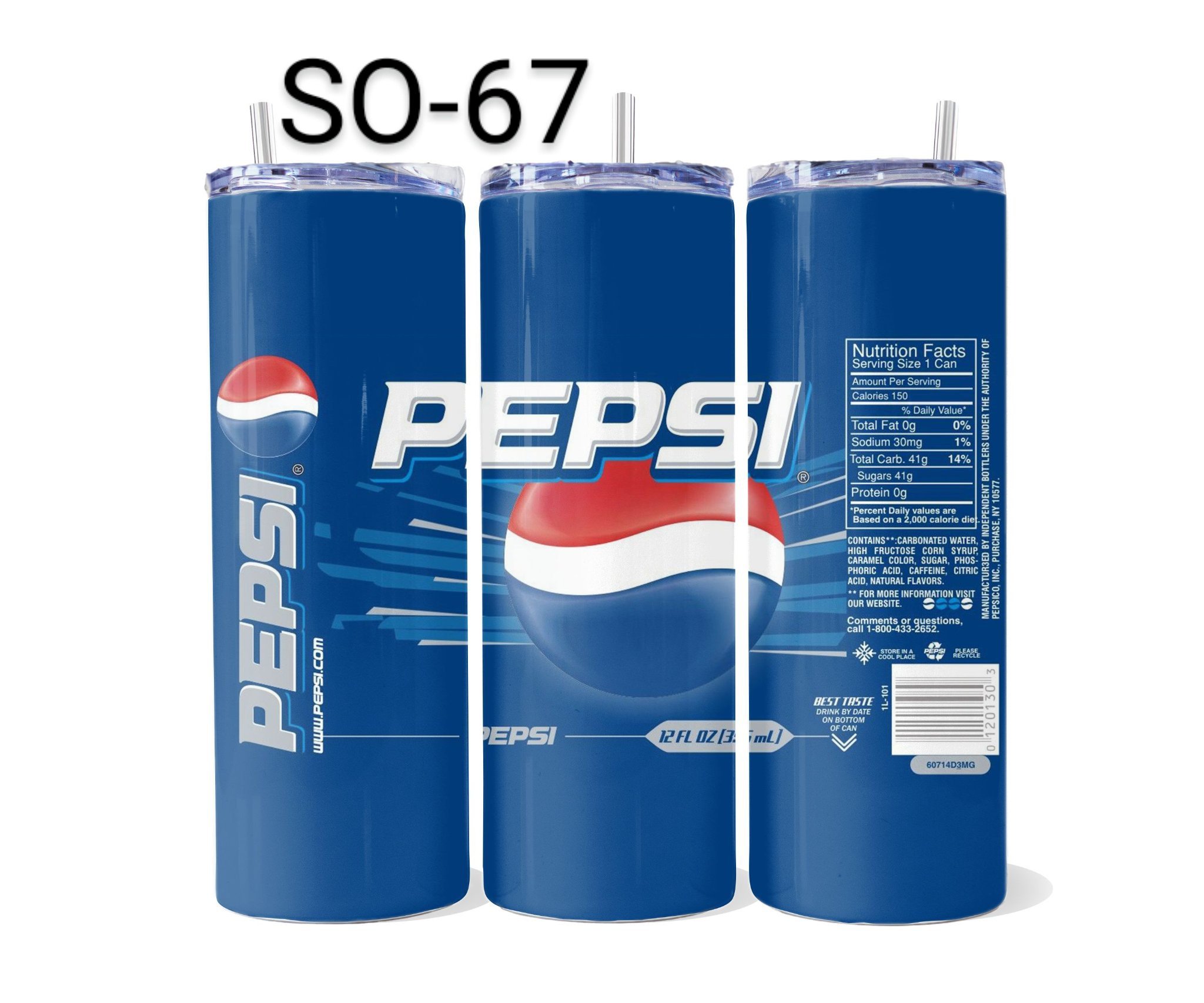 Soda's/Drinks Sublimation Tumbler
