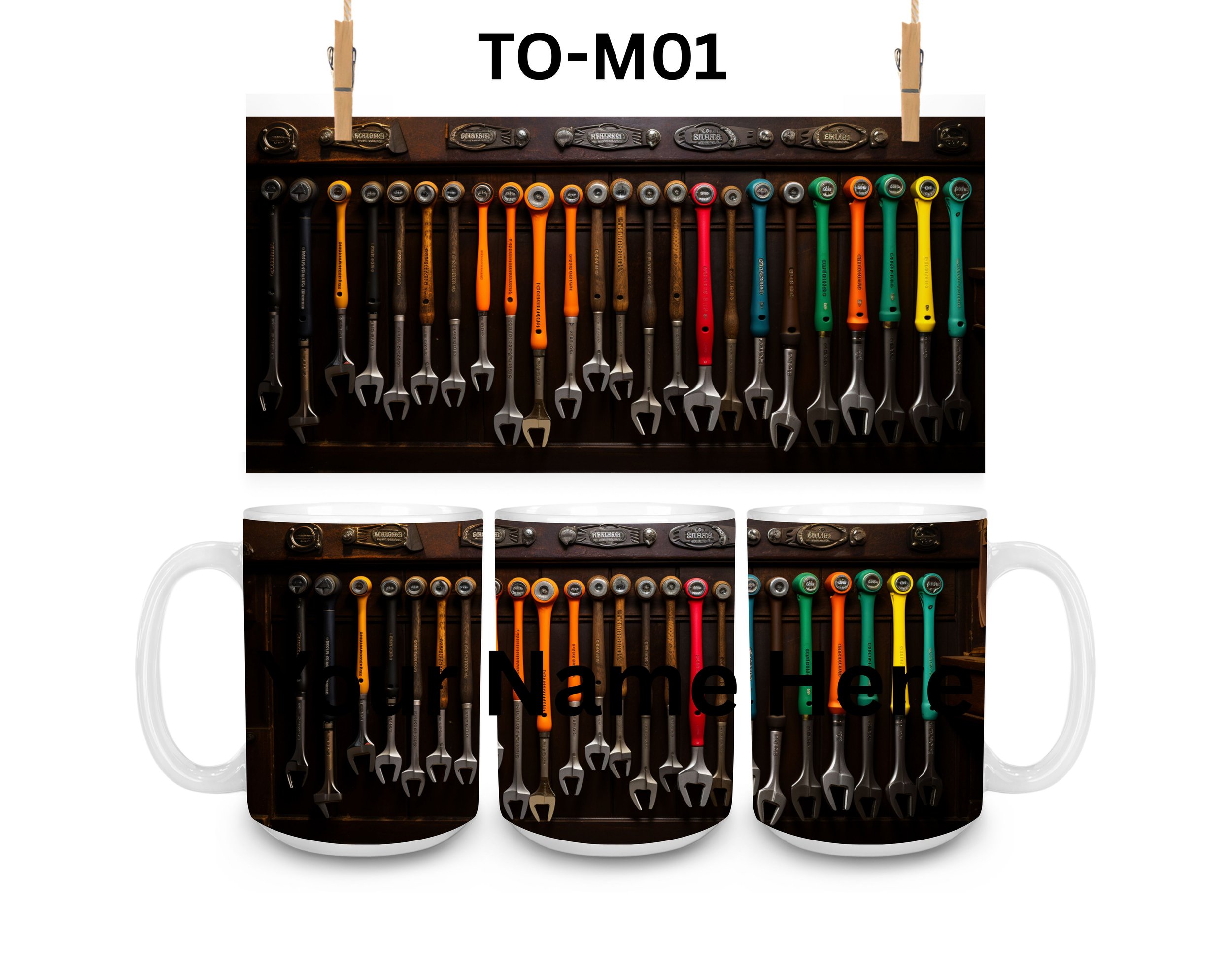 Tool Coffee Mug, Color Changing Mug, Iced Coffee Cup