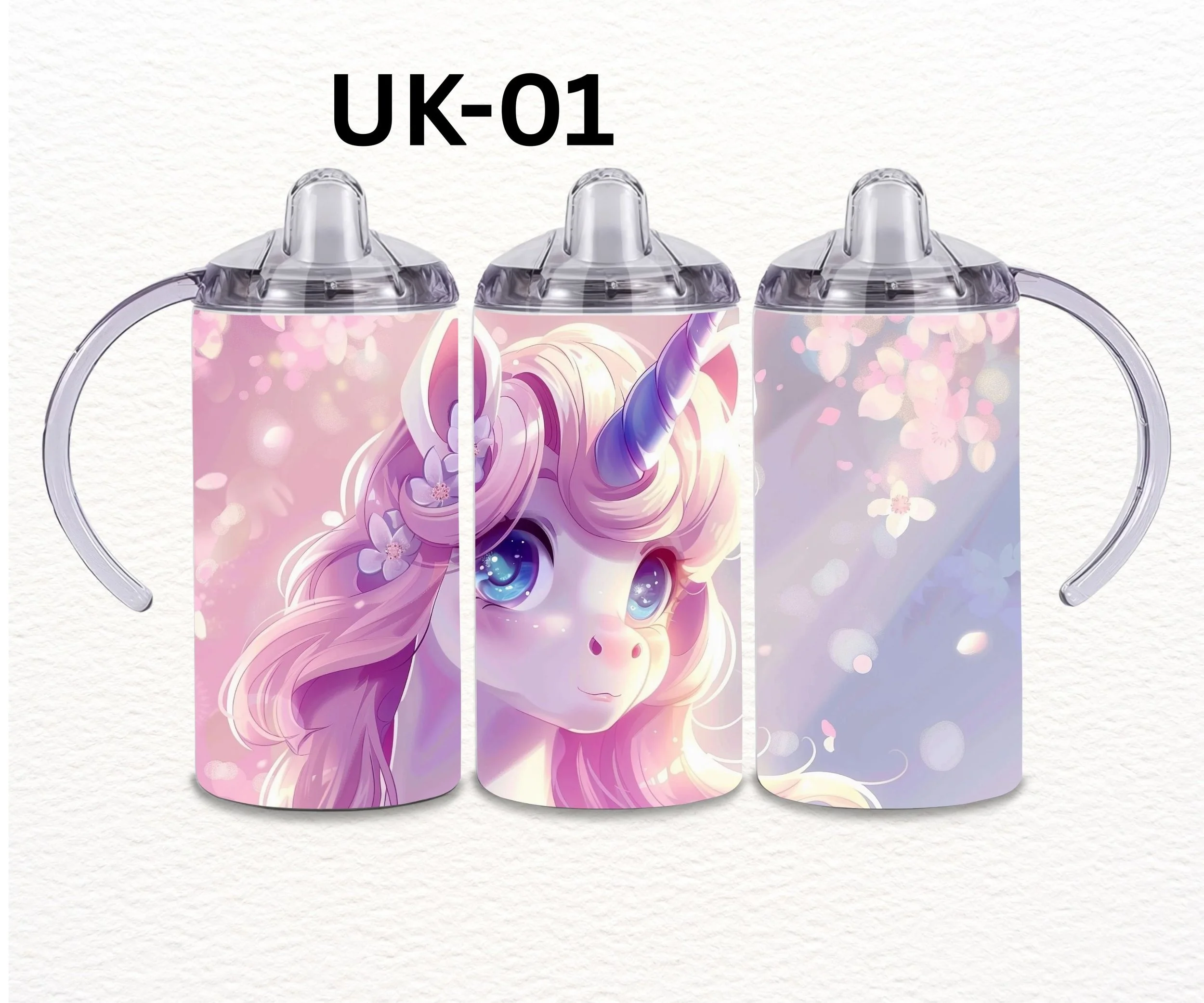 Unicorn Kawaii Kids Sippy Tumbler