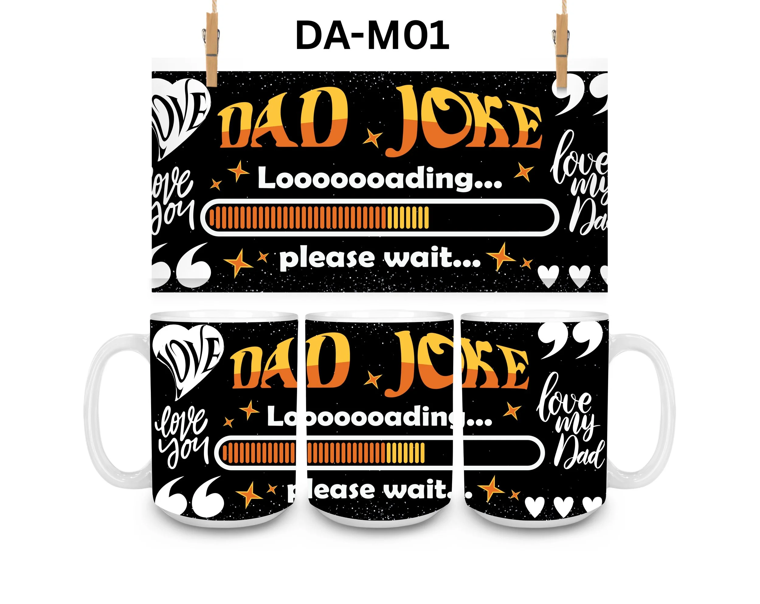 Dad Coffee Mug, Color Changing Mug, Iced Coffee Cup