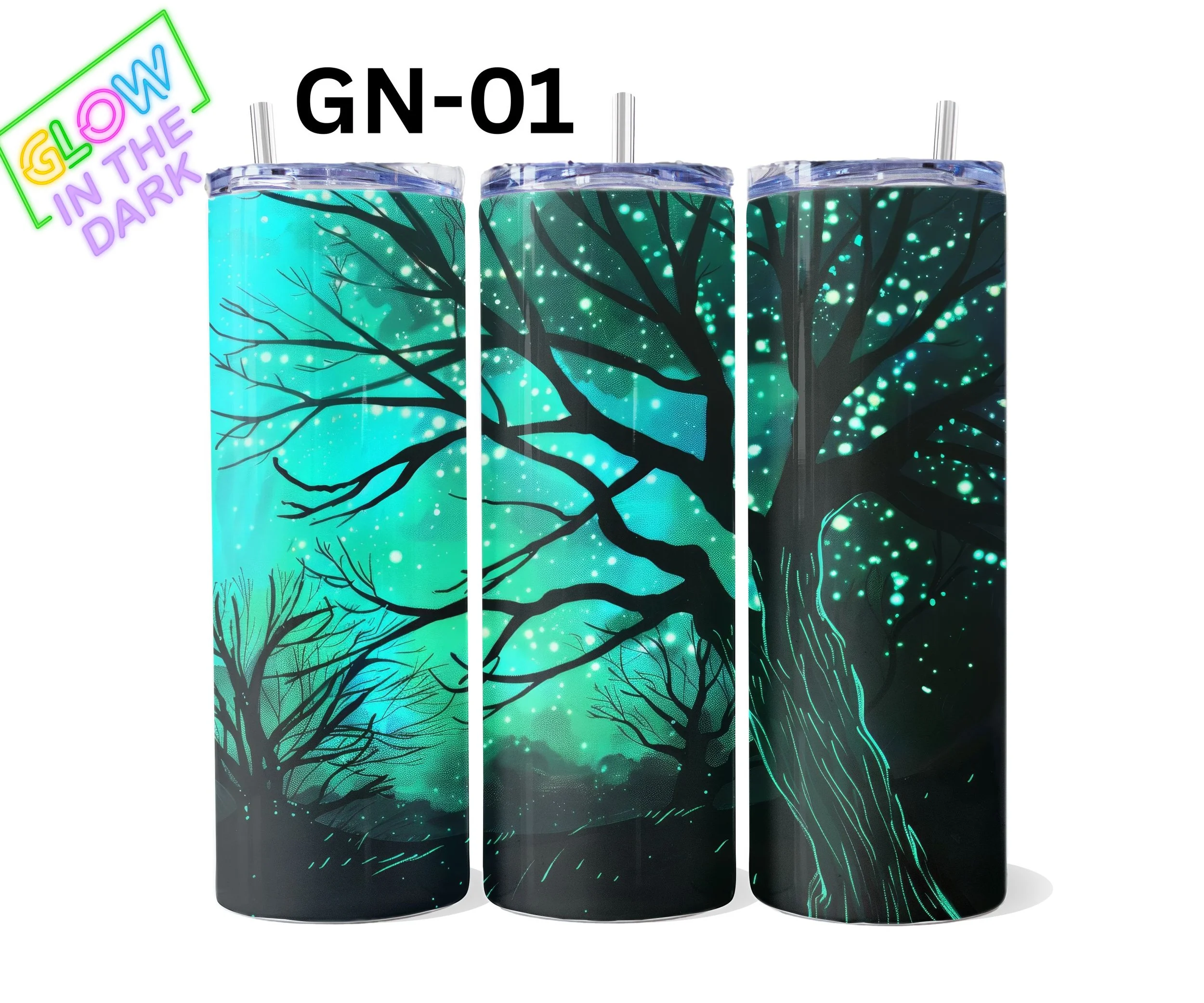 Glow in the Dark Nature Tumbler