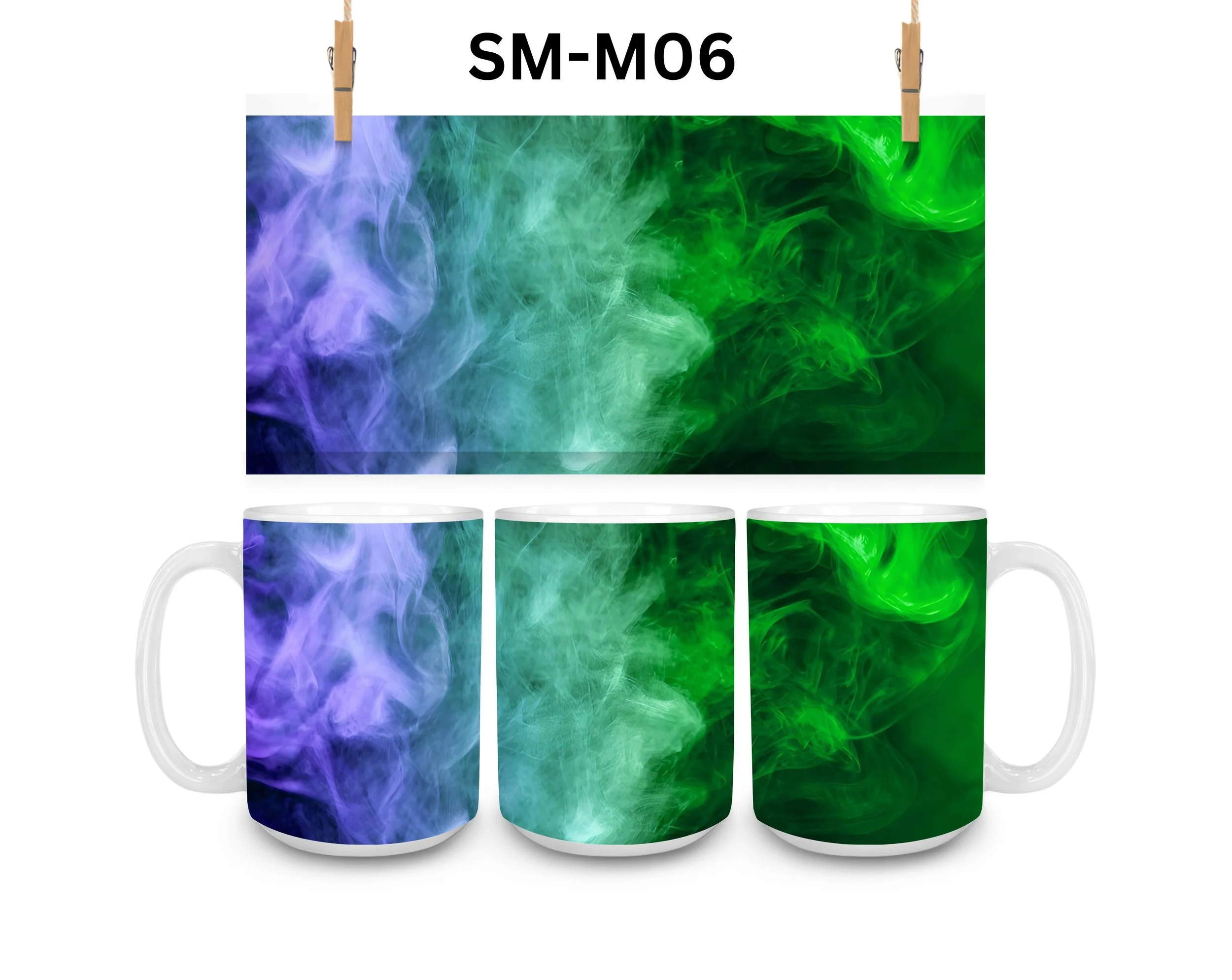 Smoke Coffee Mug, Color Changing Mug, Iced Coffee Cup
