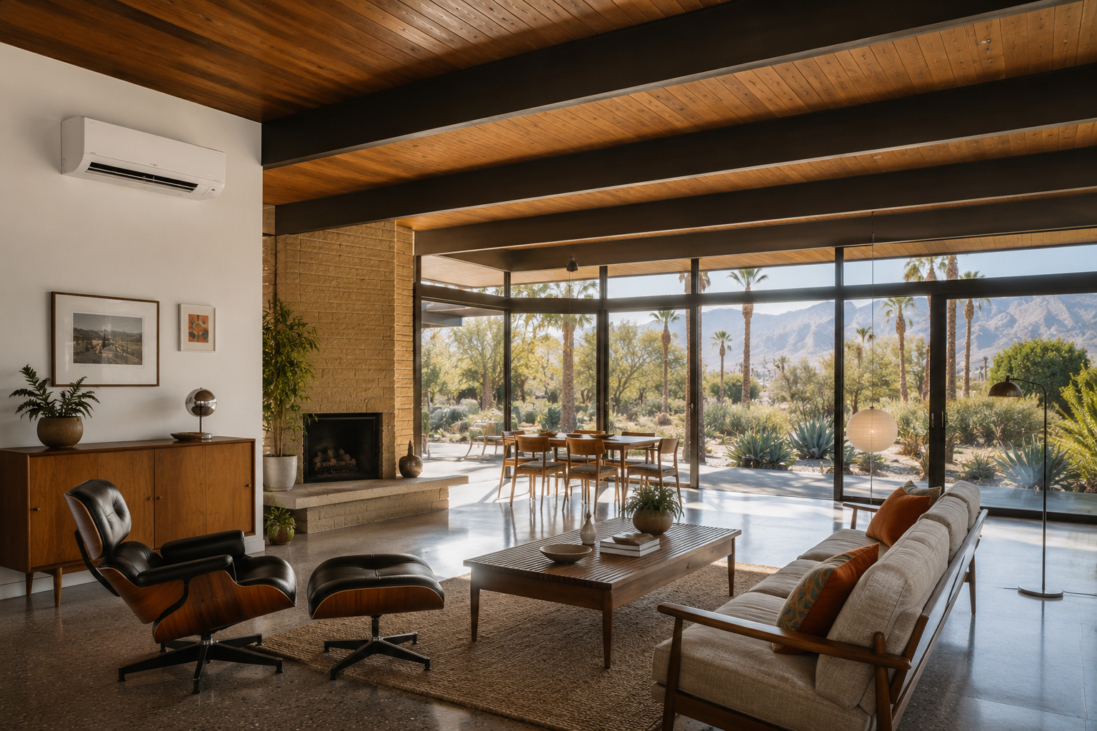 How to Heat and Cool a Mid-Century Modern Home: The Complete Guide to Comfort in a Post-and-Beam House